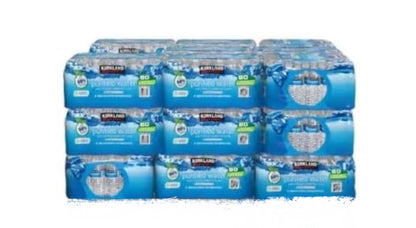 KIRKLAND PURIFIED WATER(8OZ BOTTLES) FULL PALLET, HALF PALLET, & 10 CASE OPTIONS 8 oz Bottled Water